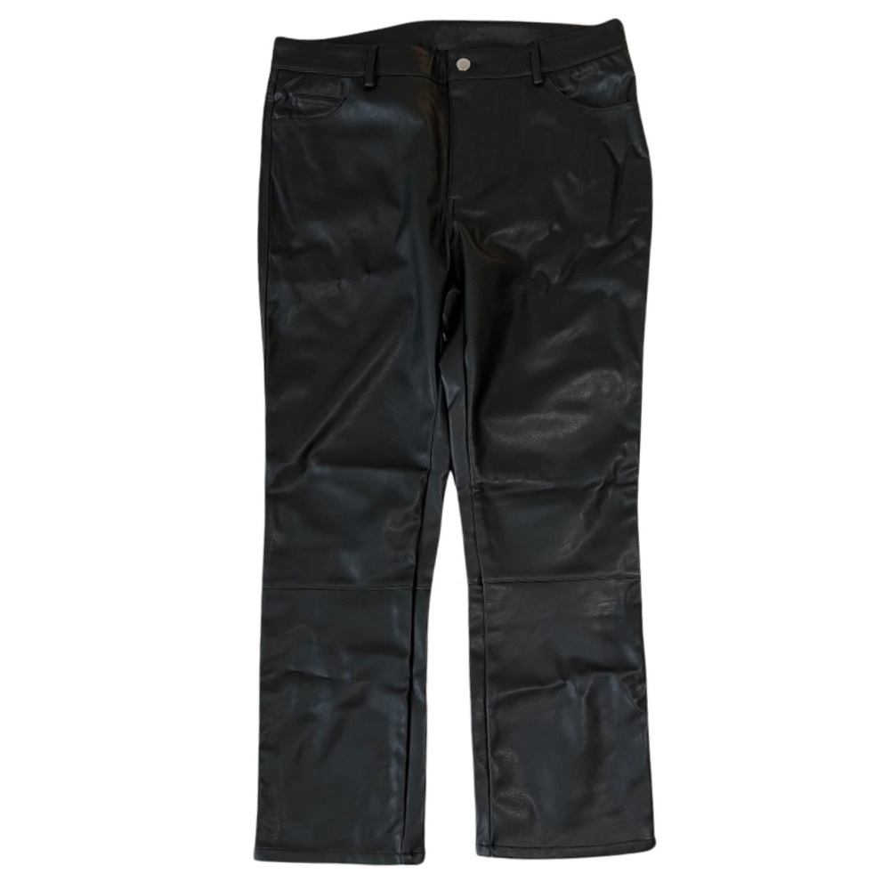 Faux Leather Pants